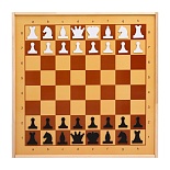 Шахматы демонстрационные с фигурами, поле 61*61 см