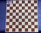 Доска шахматная картонная 100 клеточная с пленочным покрытием, 40*40 см.