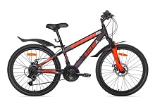 Велосипед Black Aqua Cross 2481 D matt 24" 18 ск