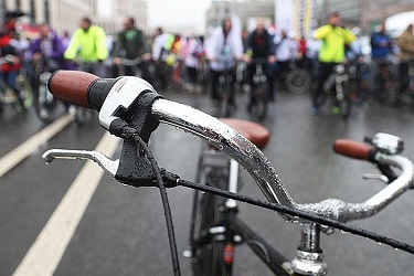 Новая трасса для велосипедистов в Новосибирске